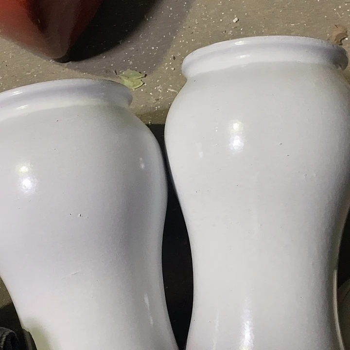 紫砂花盆高28口15一对