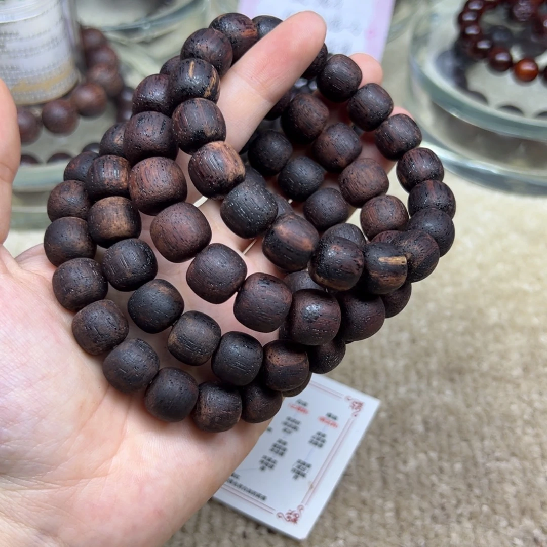 降真香缅甸小叶降真香11*12黄黑油带结晶