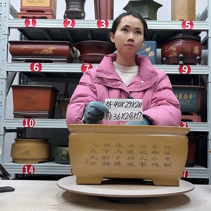 花盆紫砂紫砂花盆