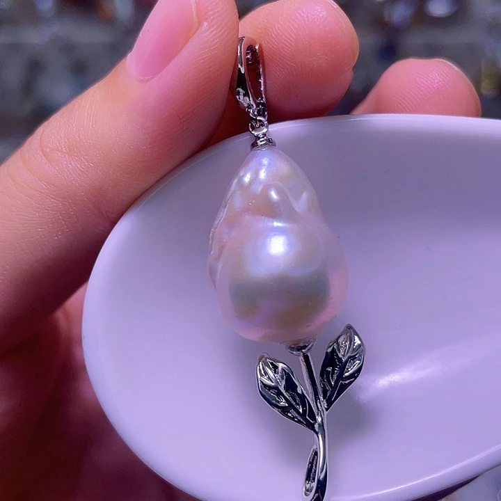 合金颈饰淡水珍珠09