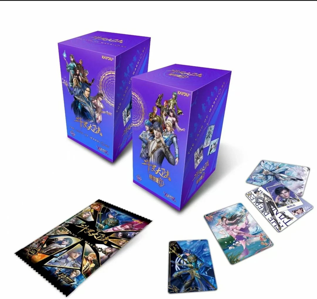 卡游（锦南代拆）[叠叠]斗罗大陆动漫收藏卡-永恒版第一弹