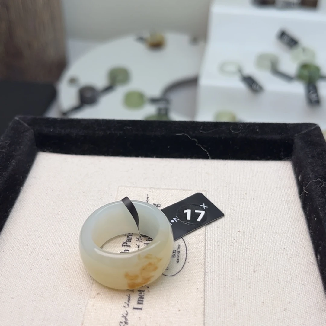 和田玉戒指未镶嵌佳****➕