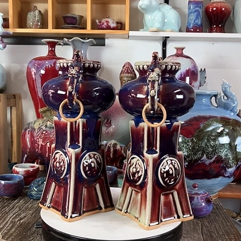 瓷片神垕镇钧瓷艺术