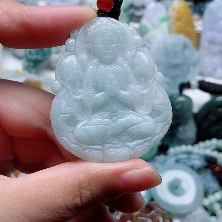 吊坠(不含链)未镶嵌翡翠1