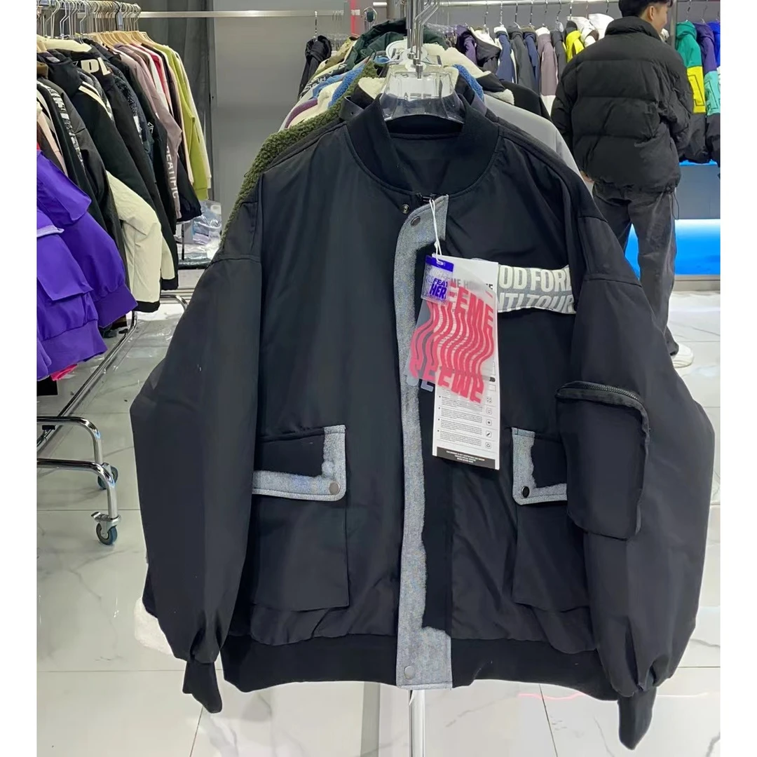 大占推荐  5073  潮牌阔版休闲时尚男羽绒服