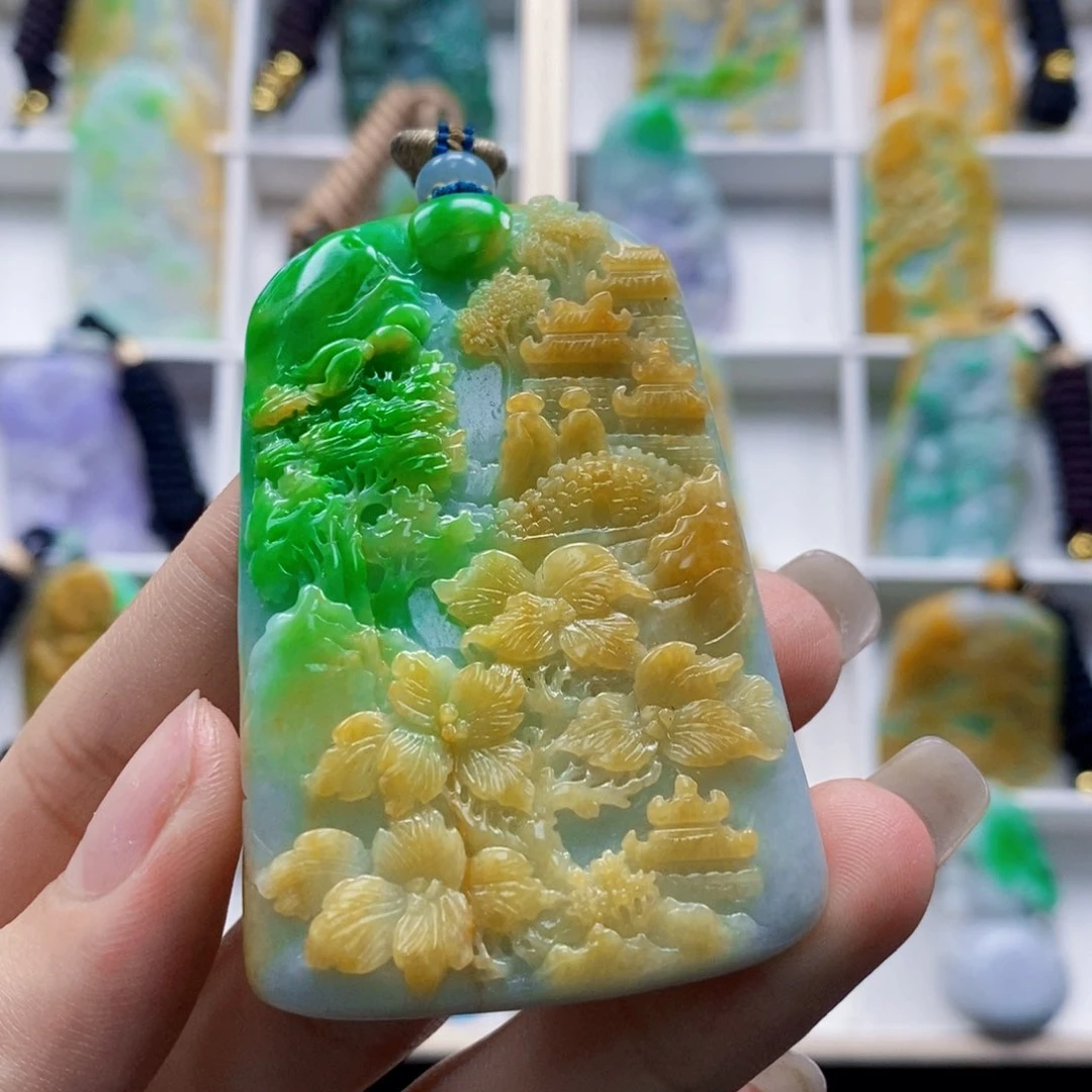 等***～定制翡翠未镶嵌翡翠