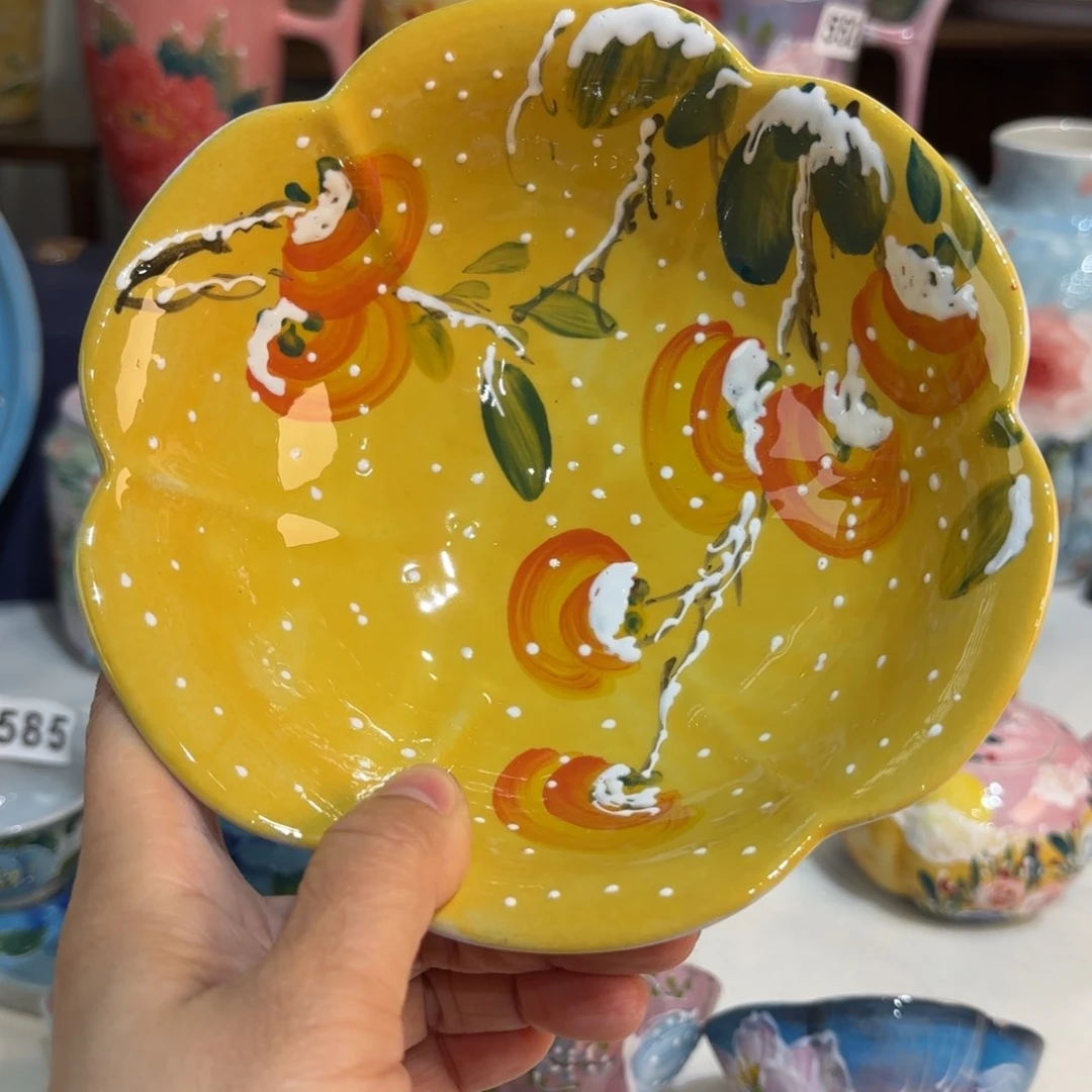 景德镇手绘高温釉下彩陶瓷茶具