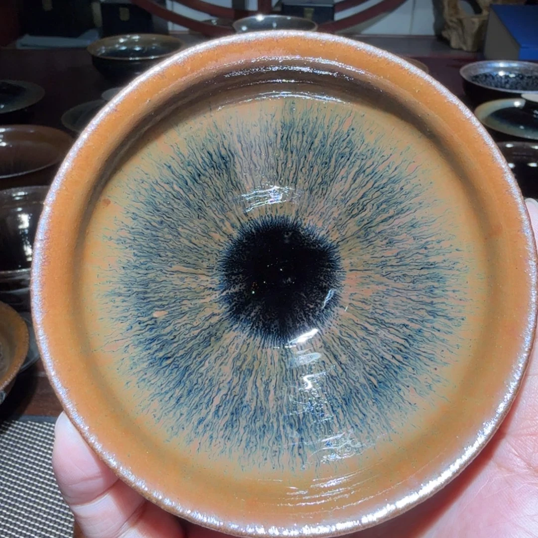 桃花岛通天龙窑柴烧微瑕建盏