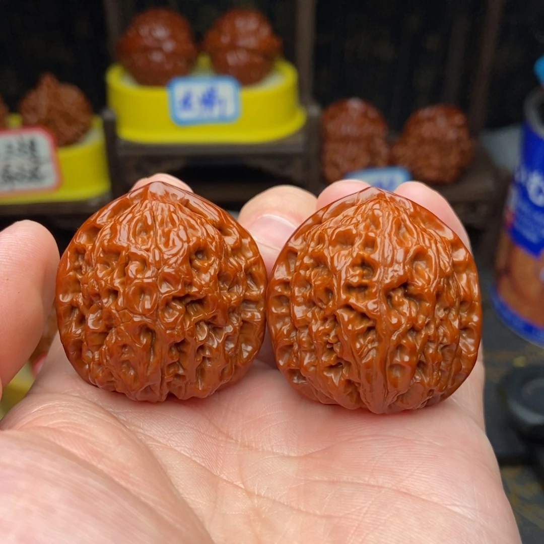 文玩核桃吊坠37水龙纹