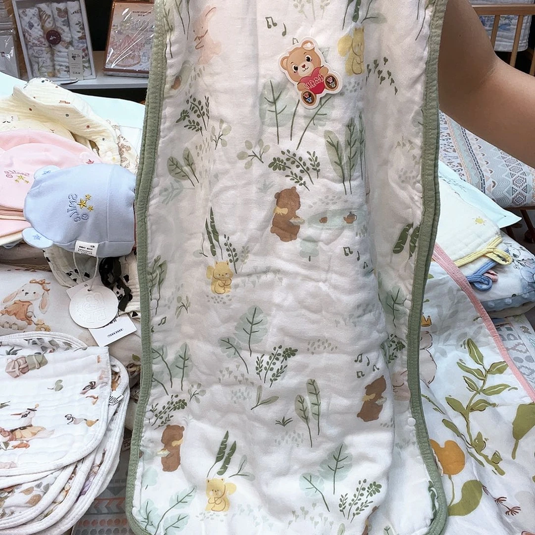 绿色睡袋六层竹棉
