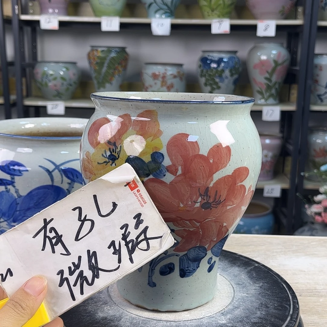 罐1xc景德镇陶瓷花盆