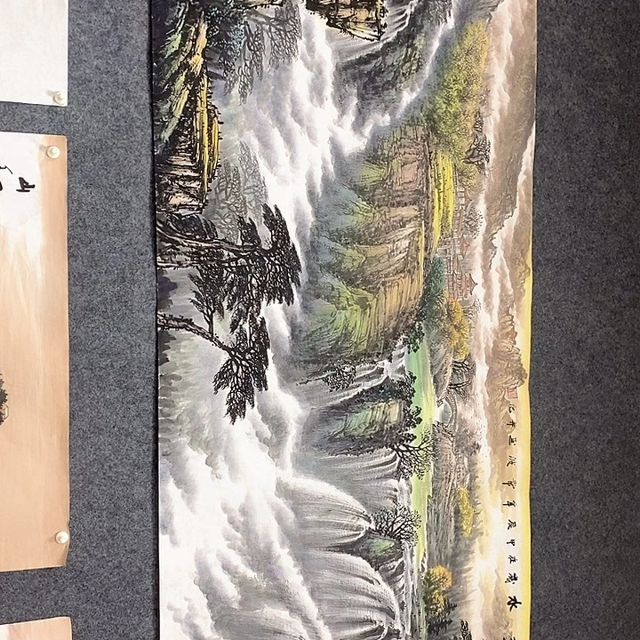 用***8国画国画作品手绘