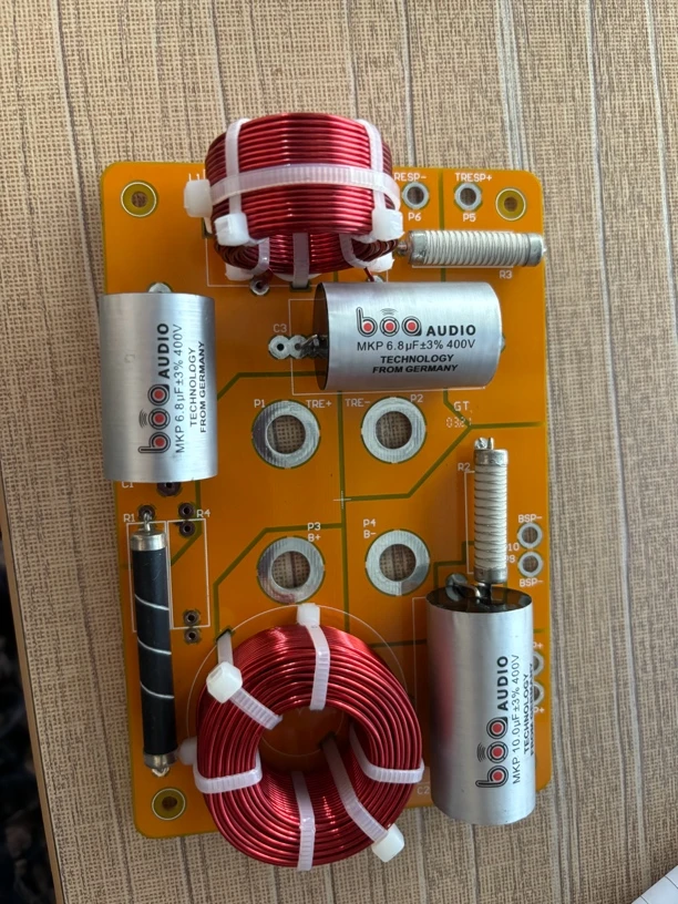 定制伯雅家用发烧两分频喇叭分频器一对