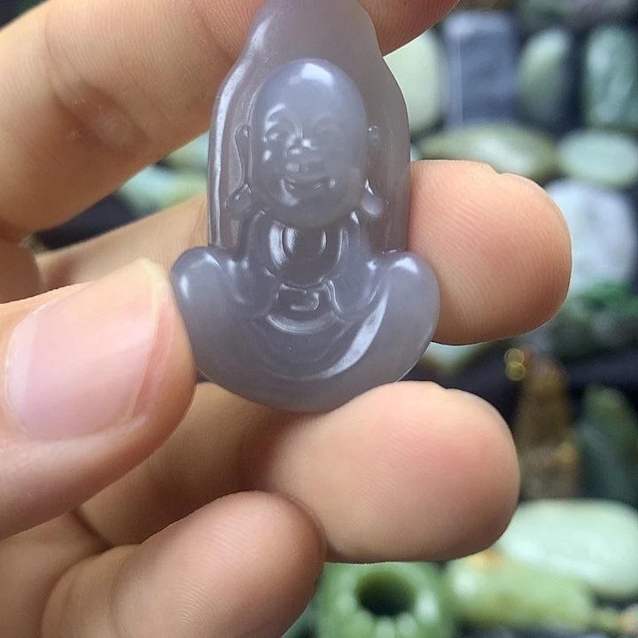 ****光和田玉未镶嵌颈饰