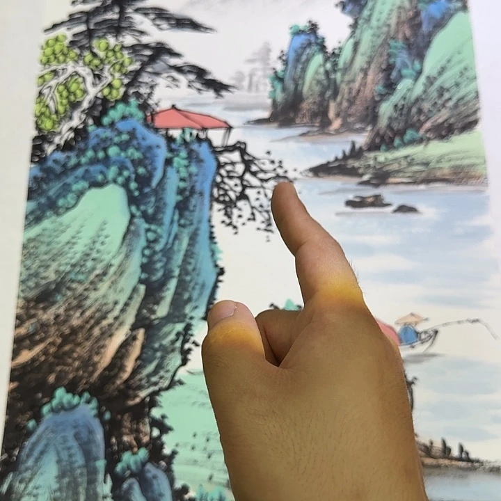 国画姜国华画家作品