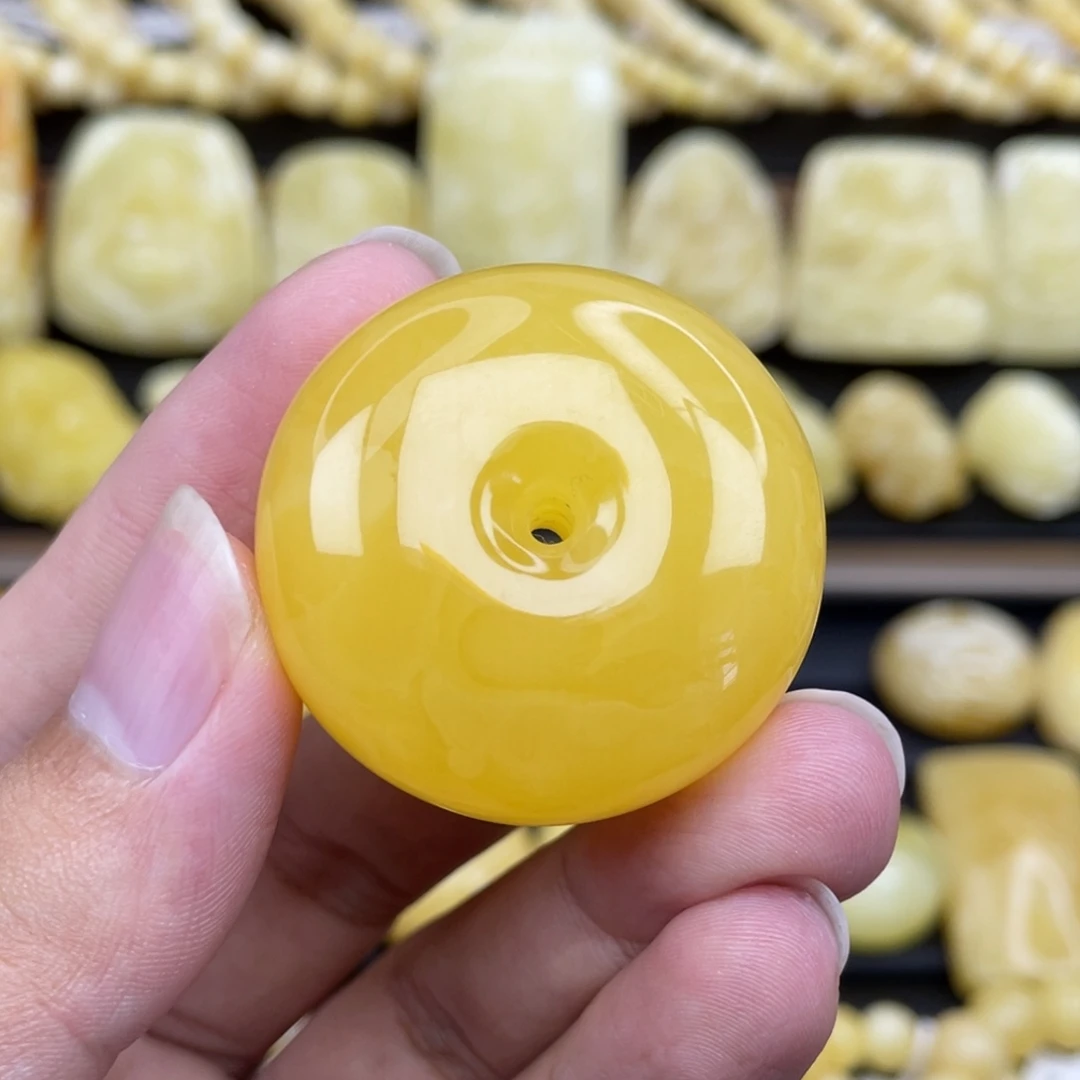裸石琥珀未镶嵌琥珀蜜蜡