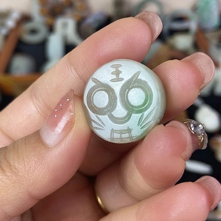 翡翠挂件未镶嵌挂件886666