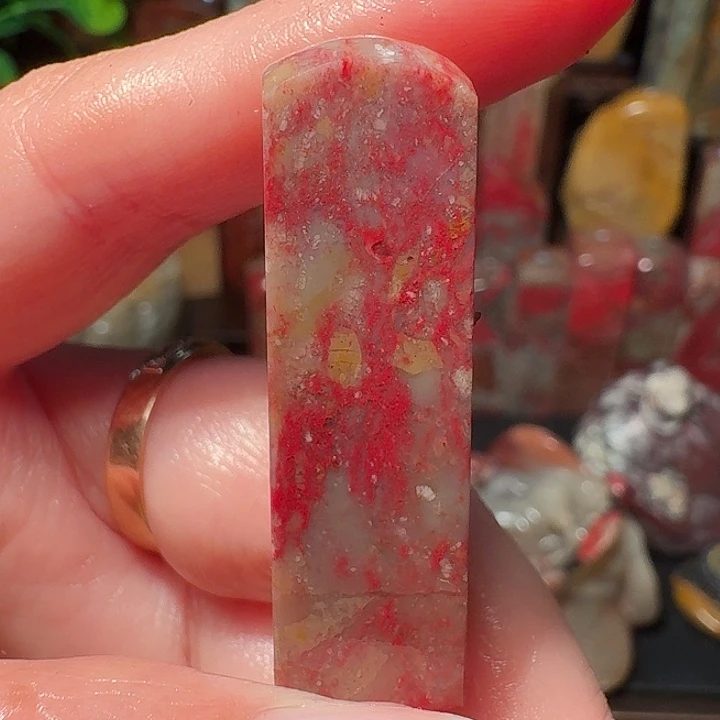 昌化鸡血石老*昌化鸡血石