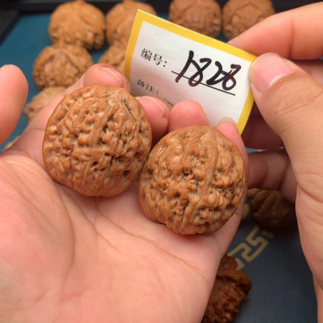 把件文玩核桃37全品莲花1828