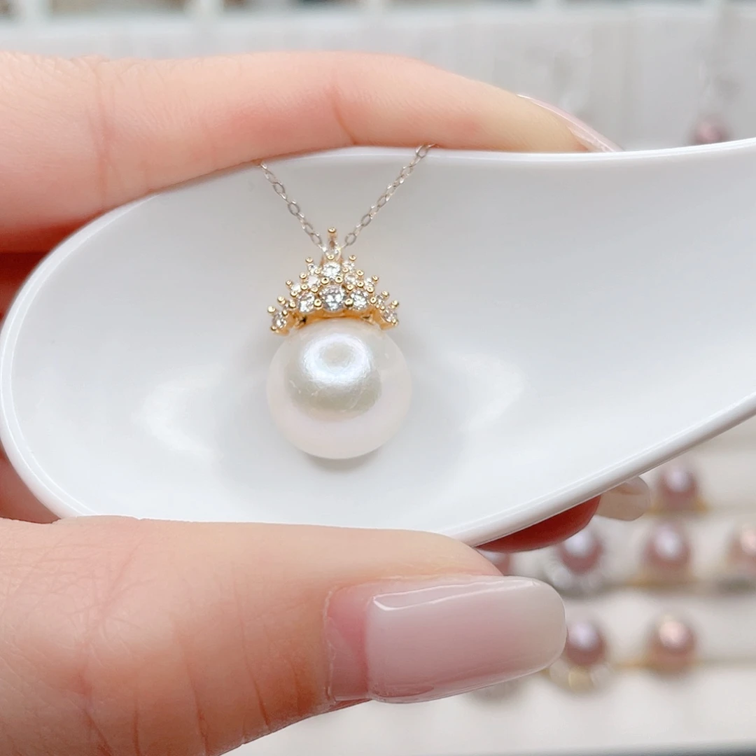 吊坠(赠链)淡水珍珠合金