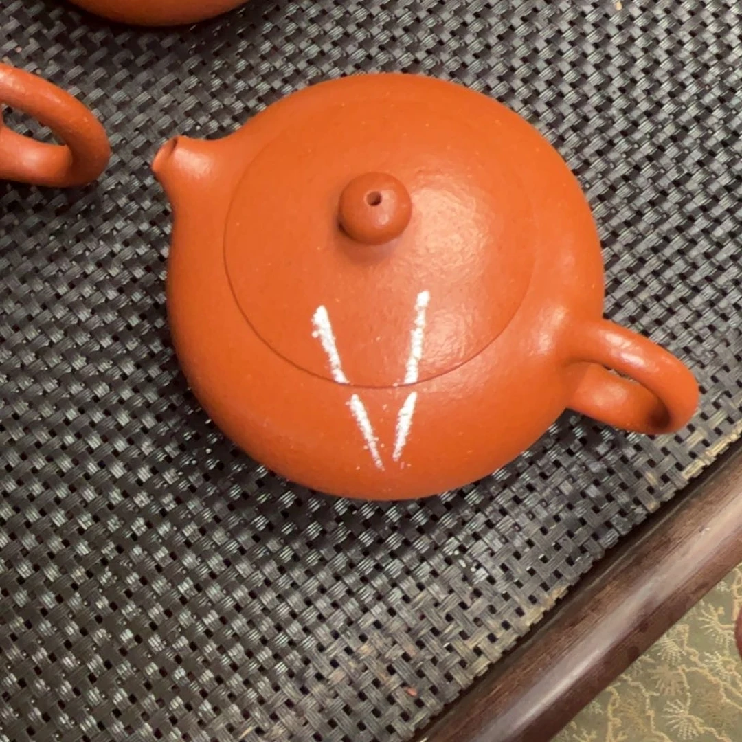 紫砂茶壶A****司紫砂艺术茶具套装红降坡