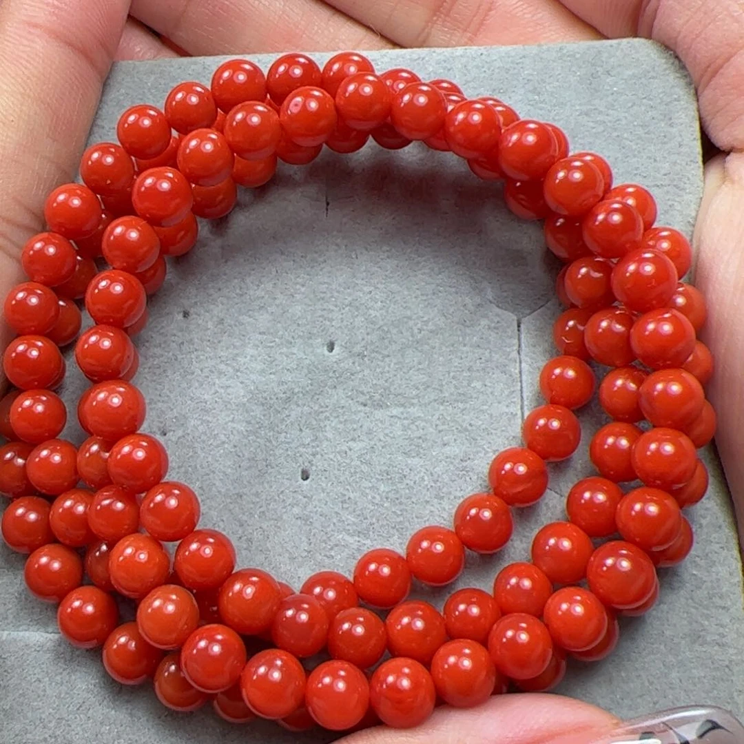 未镶嵌手串南红玛瑙