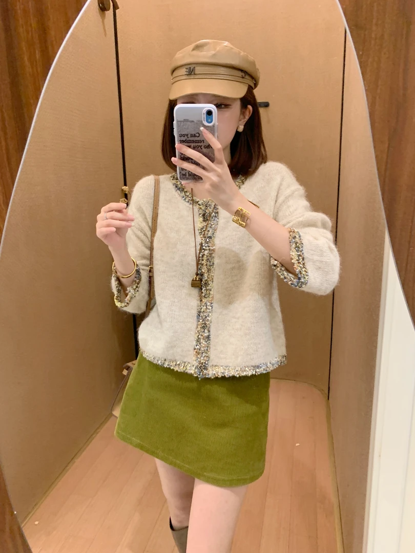 【芝士Cheese】浮光 慵懒针织秋季气质设计师百搭毛针织衫