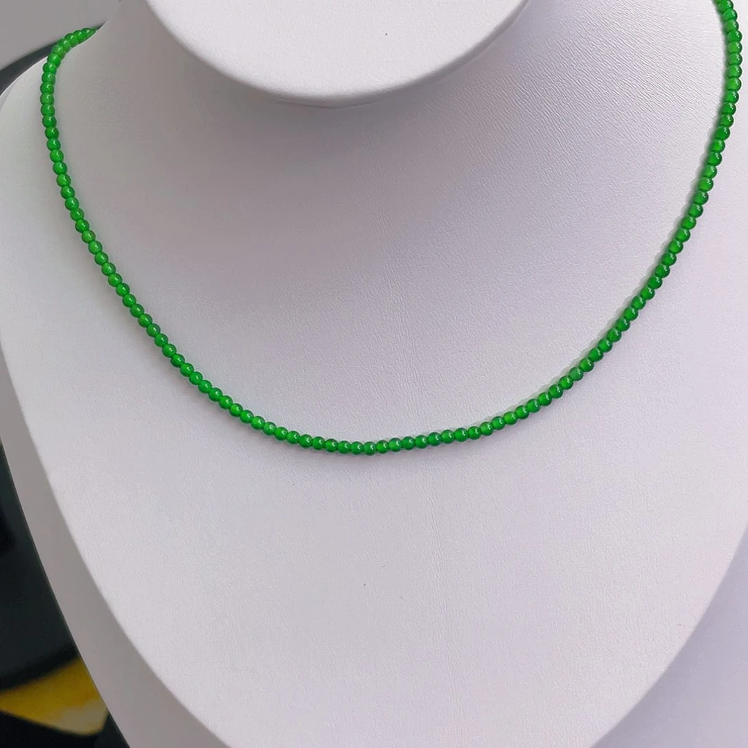 翡翠未镶嵌颈饰88888888898