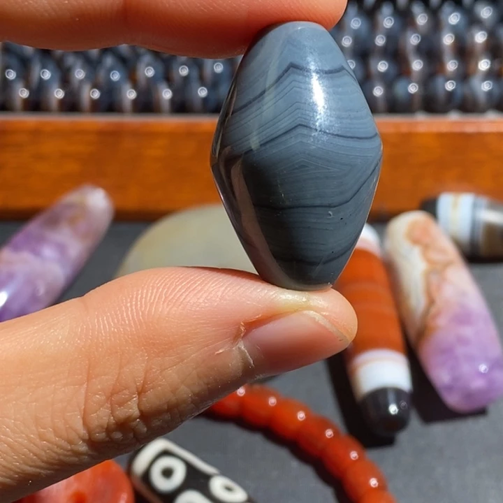 玛瑙/玉髓未镶嵌项链