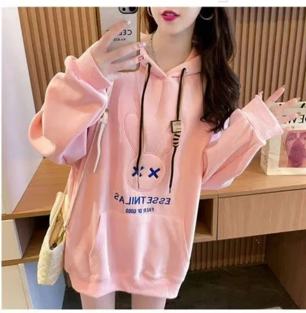 7001#韩版连帽时尚百搭卫衣【直播间为准】衣长65/C3-2