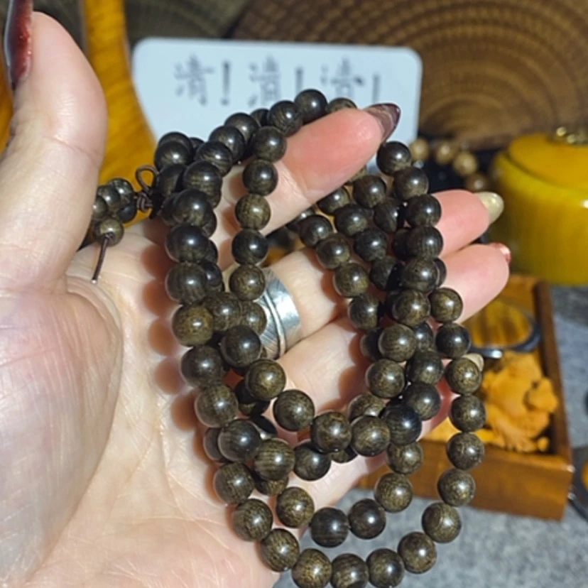 【闪购商品】香榧木金丝楠木手把件