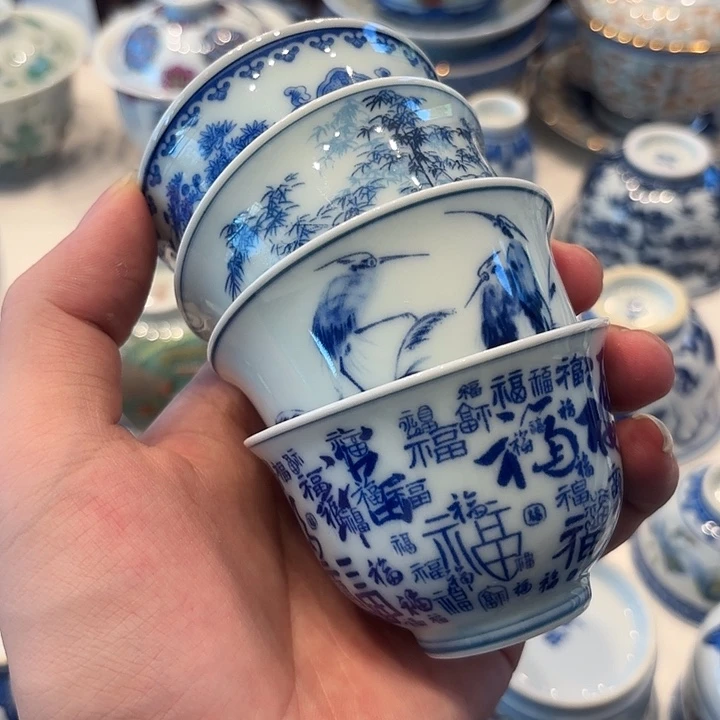 景德镇陶瓷杯子的