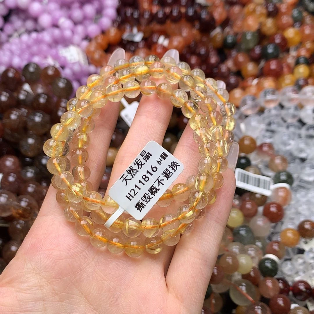 未镶嵌手链水晶手链