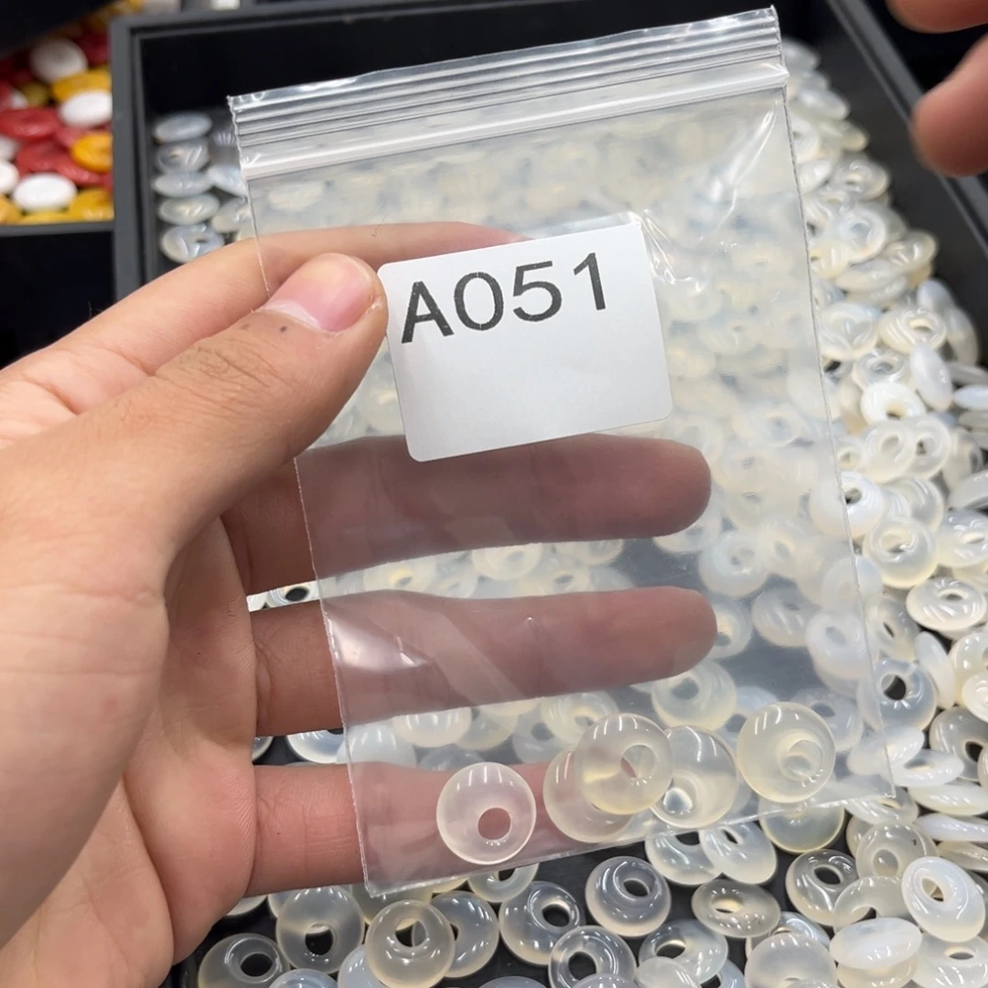 婉***锦玛瑙/玉髓合金颈饰