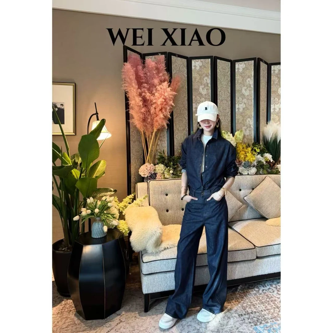 微笑家 极简系列 【山本牛仔】牛仔衬衫➕牛仔裤
