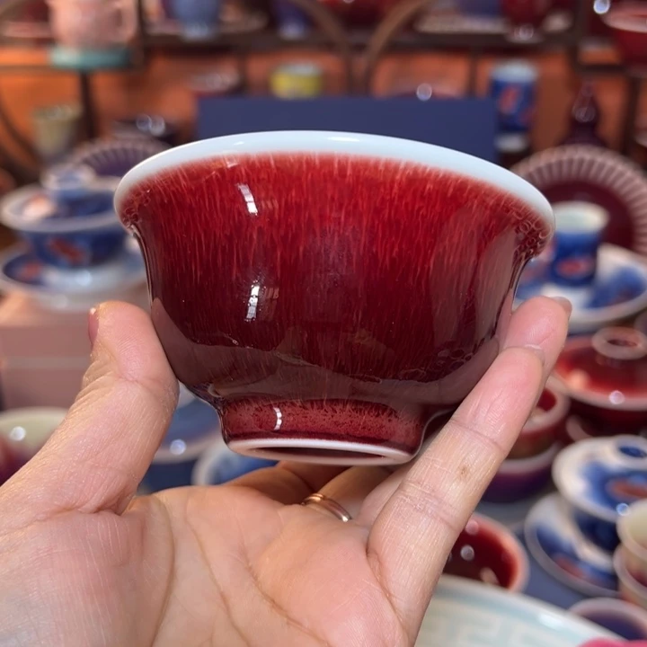 瓷片景德镇品艺轩郎红