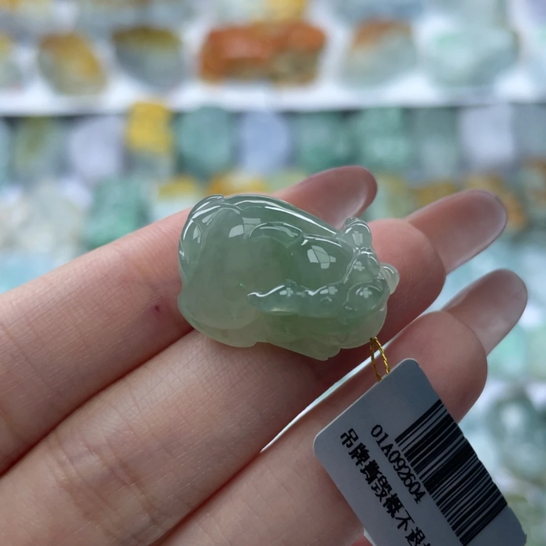 颈饰未镶嵌翡翠貔貅47