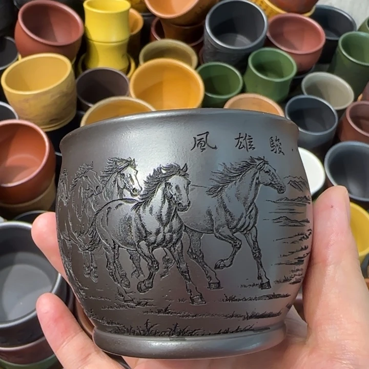 茶杯紫砂全手工紫砂