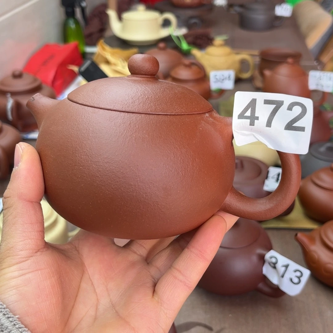 紫砂茶壶降坡泥西施400左右瑕疵