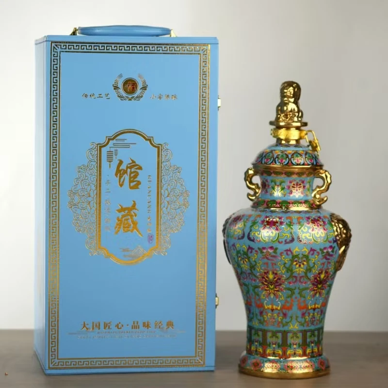 奉池金坛馆藏56度2500毫升固态发酵浓香型白酒56度2500ml