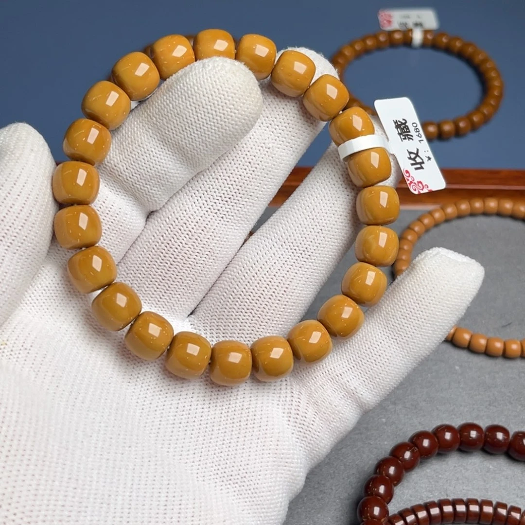 紫金鼠手串怀****视10尺收藏实心鼠