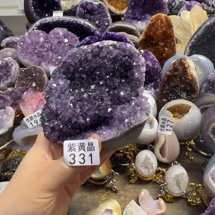 未镶嵌大型摆件（非配饰）紫晶331
