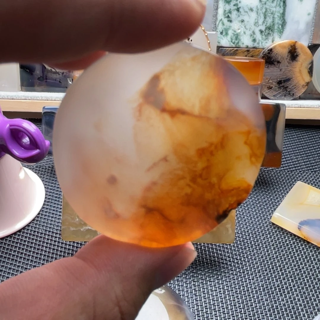 玛瑙/玉髓未镶嵌颈饰