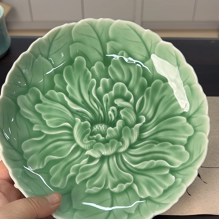 龙泉云间青瓷小米茶器