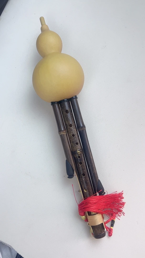 紫竹原生态九孔葫芦丝正宗小学生降B调葫芦丝乐器专业C调／降B／G／F
