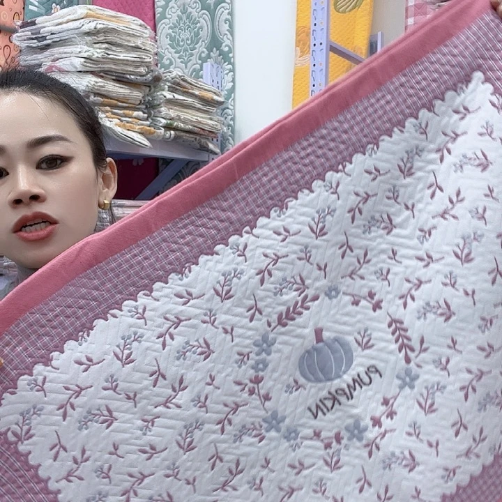 棉粉色小南瓜纯棉