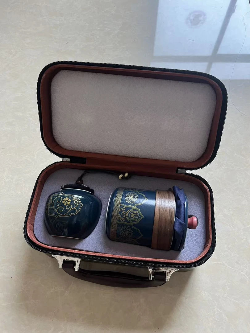 旅行便携式户外泡茶水杯