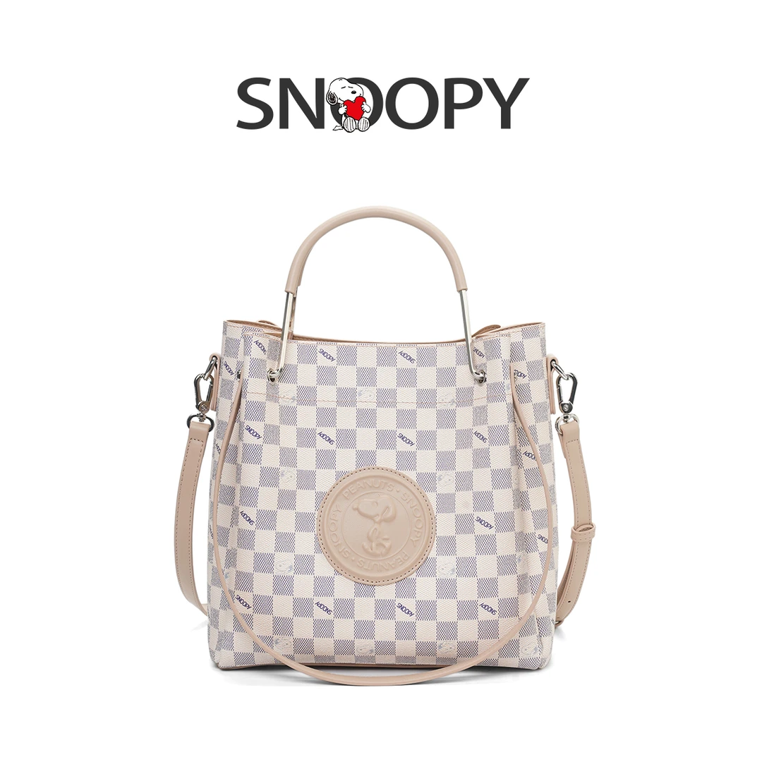 新款百搭时尚高级感手提单肩斜挎女包SV8212杏色