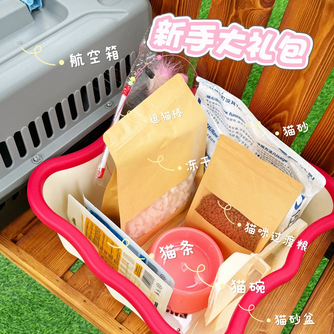 猫咪新手大礼包（单买不发）