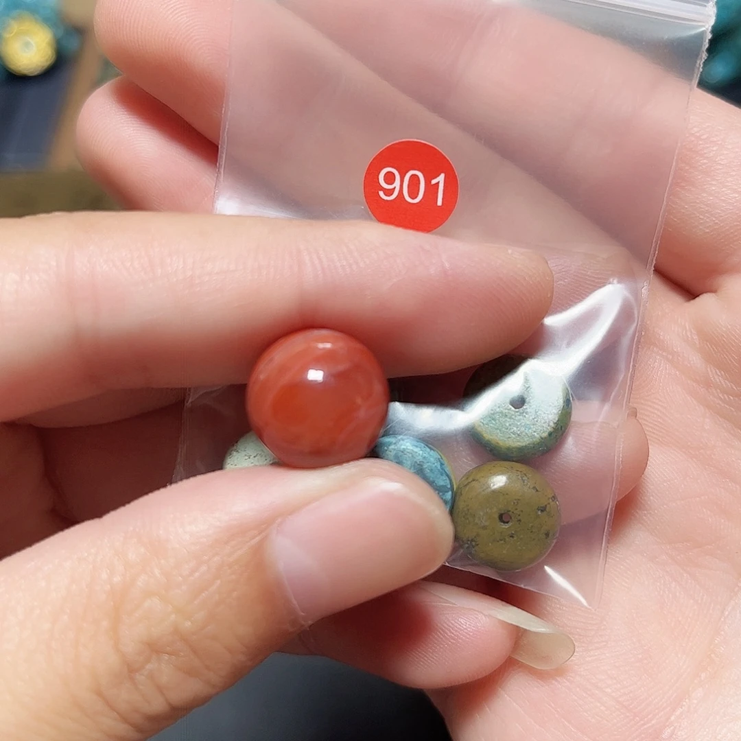 大***啊未镶嵌圆珠桶珠老型手串！！玛瑙/玉髓